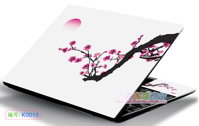 笔记本电脑炫彩贴\/外壳保护膜-有效防止褪色和