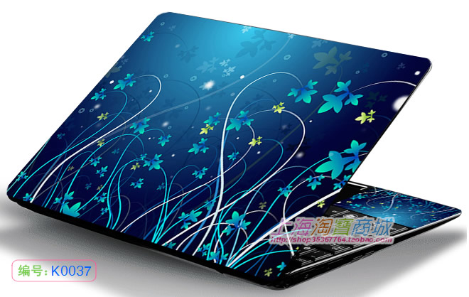 笔记本电脑炫彩贴\/外壳保护膜-有效防止褪色和